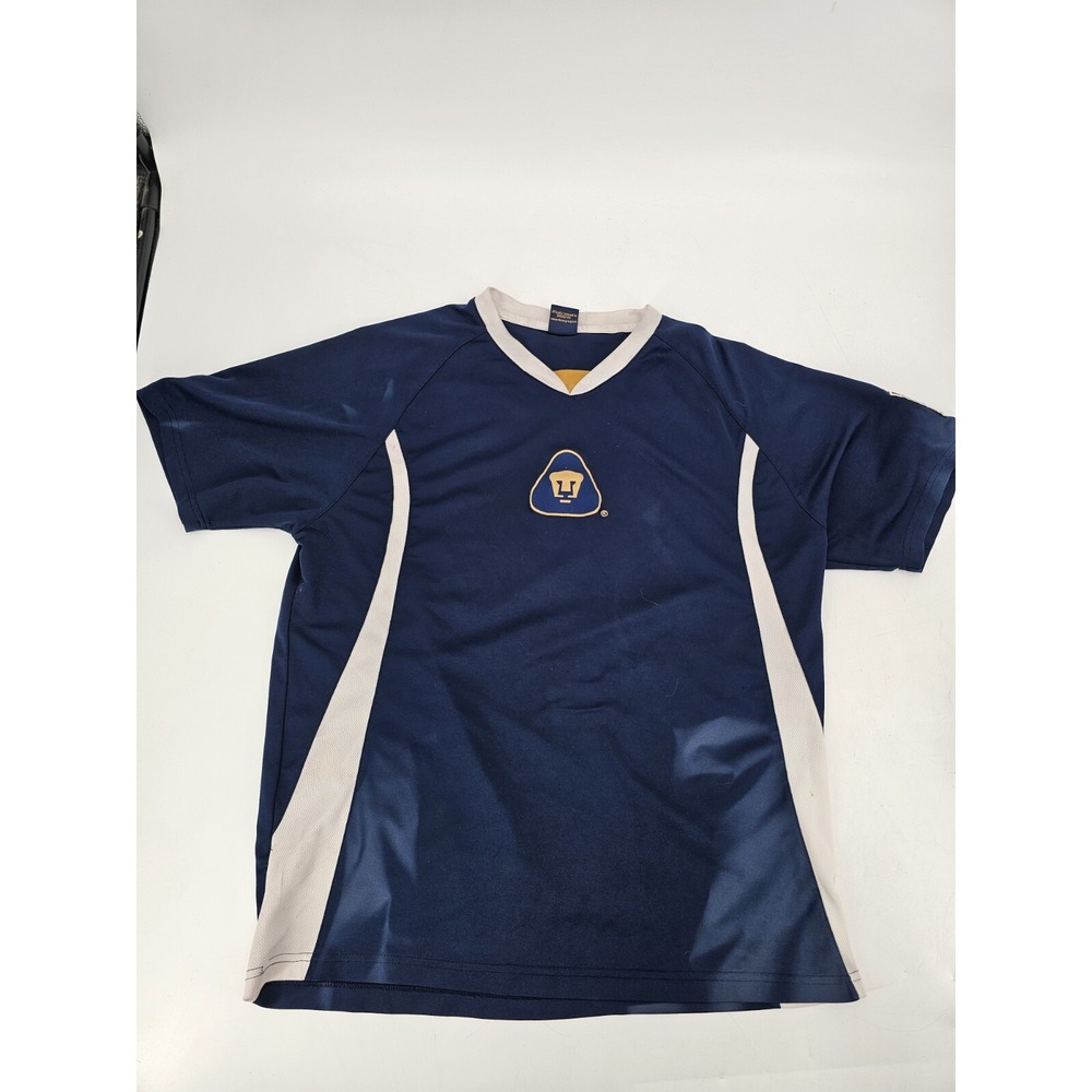 Official Pumas‎ Mexico Soccer Futbol Jersey Blue FMF Official 1a Division Size L